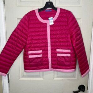 J. McLaughlin Eva Puffer Jacket Sz M